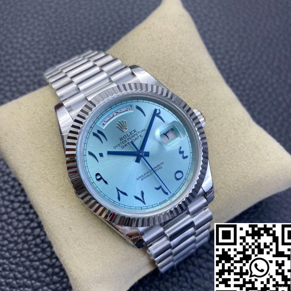 Customization Factory Middle Day East Ice Dial BP Rolex Date Blue 0922